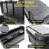 13 inch Toolbox, Size:12.9"Lx6.1"Wx5.9"H) Anyyion Small Tool Box with Removable Tray, Truly Strong and Durable