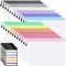 Sooez 24 Pack A4 Size Mesh Zipper Pouch with Sticky Labels, Durable Organizing Storage Bags for Office and Classroom