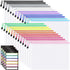 Sooez 24 Pack A4 Size Mesh Zipper Pouch with Sticky Labels, Durable Organizing Storage Bags for Office and Classroom