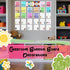 AmazingSpark 98 Set 60 Pcs Crayon Jobs Chart Colorful Bulletin Board Teacher's Helper Chalkboard Decor Bright Jobs