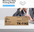 TK1142 TK-1142 Black Toner Cartridge Replacement for Kyocera FS-1035, 1-Pack for M2035, M2535 Printers