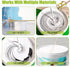 Paint Mixer for Drill, Rust-Proof Paint Stirrer for 1-5 Gallon Bucket, Drill Attachment for Paint, Resin