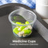 Fit Meal Prep 250 Pack 2 oz BPA Free Condiment Cups No Lids, Disposable Jello Shots Containers in Bulk