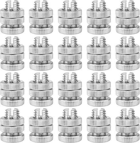 20 Pieces Aluminium Alloy Split Bolt Joint Clamp Wire Connector for Electric Fence