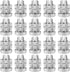 20 Pieces Aluminium Alloy Split Bolt Joint Clamp Wire Connector for Electric Fence