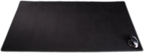 Extended 3XL Gaming Mouse Pad, 48" x 24", Anti-Fray Stitched Edges, Black