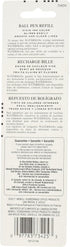 Waterman Ballpoint Refill, Fine Point, Black Ink (734254)