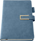 Ruled Journal Notebook, Hardcover Magnetic Clasp Cover, Personal Professional Lined Notebooks, Medium 5.7 x 8.3 inches,