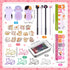 Outus Cat Office Supplies Cat Sticky Notes Cat Paper Clips Cat Index Tabs Cat Gel Ink Pens Cat Shaped Bookmark Cartoon Cat Stickers Set for Cat Lovers Kids Women Girl Work School Office (Funny Style) by Outus