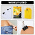 Yexiya 640 Pcs Assorted Sizes Binder Clips, Black Metal Paper Clamps for School and Office Supplies