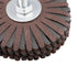 uxcell Abrasive Cloth Flap Wheel Sanding Star Set, 1/4-Inch Shank, 120 Grit & 240 Grit