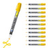Markal 96961 Paint-Riter+ Liquid Paint Marker, Oily Surface, Bold Mark Size 1.8", Yellow, 12-Pack