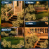 2 Pack Slyuexu Solar Garden Lights Waterproof Swaying Starburst Light Solar Outdoor Lights for Yard Patio Walkway