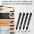 MotiMind 24 Pcs Deep Hole Marker Bulk Long Nib Marker Long Head Waterproof Multi-purpose Deep Reach for Carpenter
