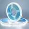 24V 32.8ft/10M Double Row LED Strip Light Cool White 6000K 2400LEDs 2835SMD