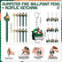 Sayglossy 100 Sets Funny Dumpster Fire Response Team Employee Appreciation Gifts Positive Animal Dumpster Ballpoint Pen