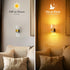 2 Pack Dimmable JandCase Night Light, Automatic Night Lights Plug into Wall, LED Night Light with Adjustable