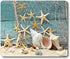 Smooffly Seashell Conch Starfish Mouse Pad, Non-Slip Rubber Gaming Mouse Pad