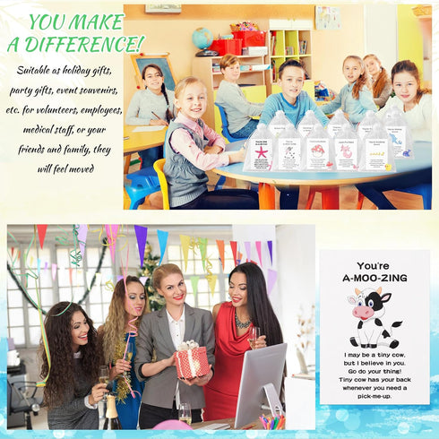 QAUYETM 100 Set Set Employee Appreciation Gifts Bulk for Coworkers Staff - Teacher Appreciation Bulk Resin Gifts