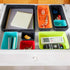 Three by Three Seattle Felt·Like·It! Multicolor Felt Bins for Office, Crafts, Classroom, Living Room & Bedroom