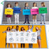 PerKoop 36 Sheets Science Fair Board Supplies - 24 Self Adhesive Presentation Titles and 8 Personalized Letter Sticker