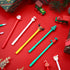 Zonon 36 Pieces Christmas Gel Ink Pen Set, Novelty Rollerball Pens with Christmas Characters