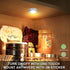 Closet Counters, 3-Pack, Wireless LED Puck Lights, Touch Activated Tap Ligh, Battery Operated Stick On Lights for Under