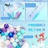 Qeeenar 12 Pcs Plastic Beadable Pens with 70 Pcs Colorful Beads, 12 Tassels, 12 Pendants, Assorted DIY Beaded Pens