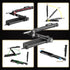 Multi-function Scribing Tool, Zinc Alloy Smart Scribe with Carpenter Pencil, Measuring Tool with Scale, Black