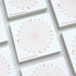 Polar Circle Graphing Post-It Notes - 4 Packs of 100 Sheets, 400 Sheets Total