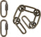 Aspen Creative 21123-07-1, Steel Heavy Duty Chain & Two Quick Link Connector for Lighting