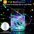 49Ft 18 150 Nazuwke LED Rope Lights for Outside, Colors Changing Outdoor Fairy String Lights with Remotes, Waterproof