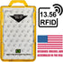 ID Stronghold RFID Blocking Secure Badge Holder - Duolite 2 Card ID Holder, Heavy Duty Hard Plastic, USA Molded and