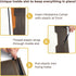 Rustic Handmade Leather Journal Cover for Moleskine Cahier XL (19x25 cm), Unique Storage Design, Pen Holder for Men,