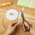 Hook and Loop Tape Grey, 32ft Self Adhesive Tape for Office and Home Organization
