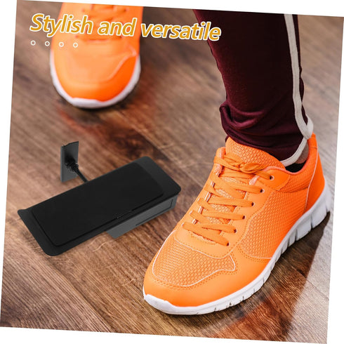 Closet PRETYZOOM Height Wall Mounted Shoe Rack Floating Sneaker Shelf for Shop Display Construction with Antislip
