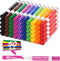 WOSWEL Dry Erase Markers Bulk, Chisel Tip Whiteboard Markers, Low Odor Thick