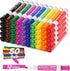 WOSWEL Dry Erase Markers Bulk, Chisel Tip Whiteboard Markers, Low Odor Thick