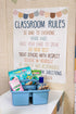Teacher Created Resources Light Blue Portable Plastic Storage Caddy 6-Pack for Classroom and Office Organization