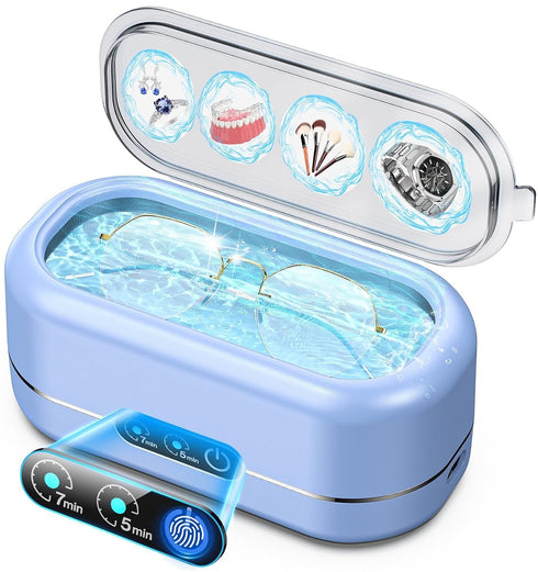 Professional Ultrasonic Jewelry Cleaner with Digital Timer,50KHz Ultrasonic Cleaner Machine with 304