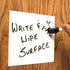 Flipside Products 3" x 3" Dry Erase Notes, Black Marker & Eraser Cap, Reusable Sticky Notes, 48 Pack