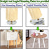 Sopicoz 16 inch M8 Pack 4 Table Legs Wood Furniture Legs for Coffee Table End Table Mid-Century Modern DIY Furniture