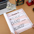 Giant Check 2 Pieces Fake Large Blank Presentation Checks for Donations, Fundraisers, Awards, Prizes (30 x 16 Inch)