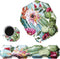 Cactus Succulent Keyboard Wrist Support Pad, Mouse Pad with Matching Coasters, Ergonomic Gel Memory Foam Cushion