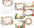XISHIUYIS Thank You Cards with Envelopes - 48 Pack Floral Design Thank You