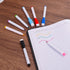 PATIKIL 30 Pack Dry Erase Marker Pens, Yellow Ink Fine Point Low Odor Whiteboard with Eraser Cap