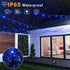 2 Pack 80FT 240 8 Solar String Lights Outdoor Waterproof, LED String Lights for Outside, Modes Green Wire Twinkle Fairy