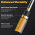 Set, 1/4 Inch Trimming, 1/2" Pattern Flush Trim Router Bits Shank Top Bearing, Carbide Tipped Woodworking Router Bits