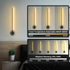 Set 23.6" 3 Dimmable 350 Wireless Wall Sconces of Two, Rechargeable Art Display Light, Color Temperature with Rotation