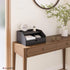 Ballucci Desk Organizer with Drawer, 3 Tier Paper, Office Supplies and File Organizer for Desktop - Black